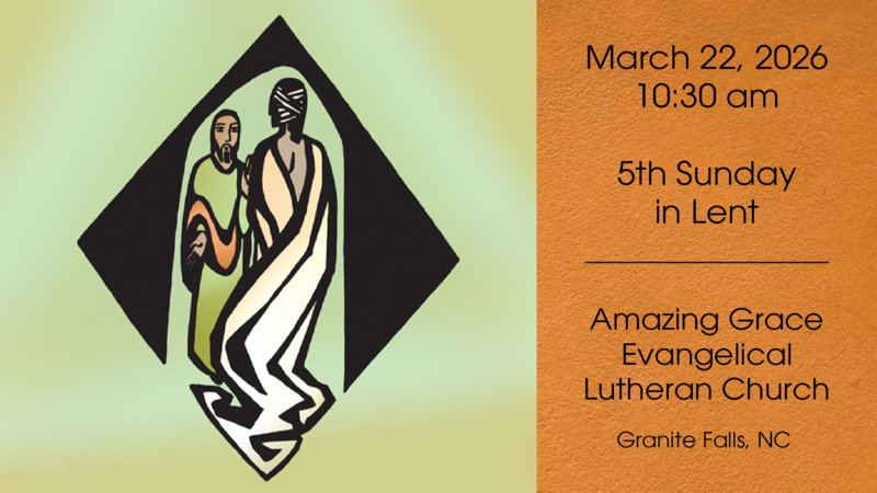 5th Sunday in Lent