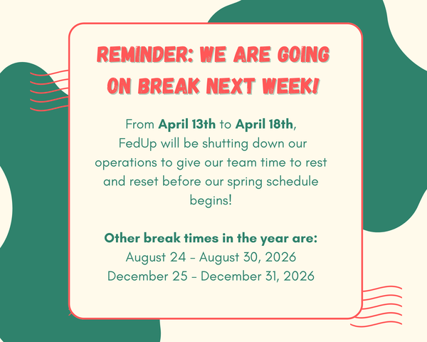  See y'all in a week! 