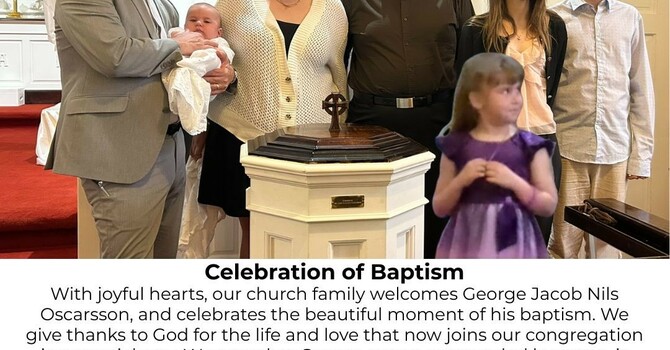 CELEBRATION OF BAPTISM image