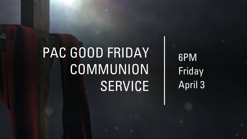 Good Friday Communion Service