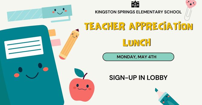Teacher Appreciation Lunch