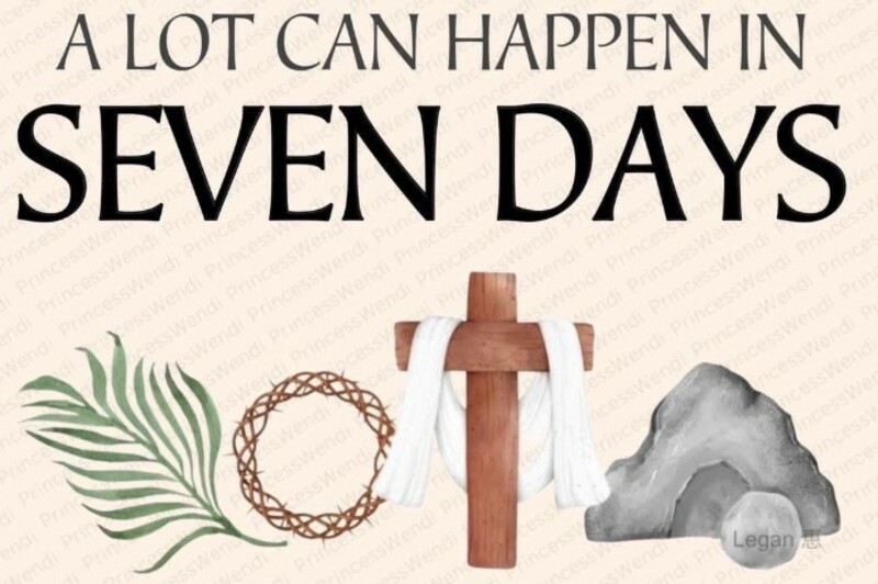 It's Holy Week!