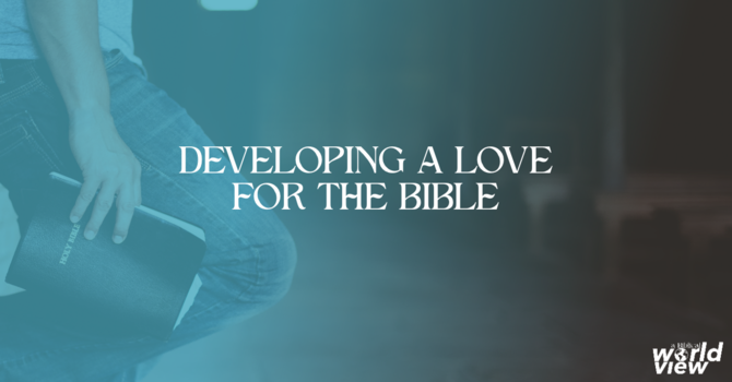 Developing A Love For The Bible