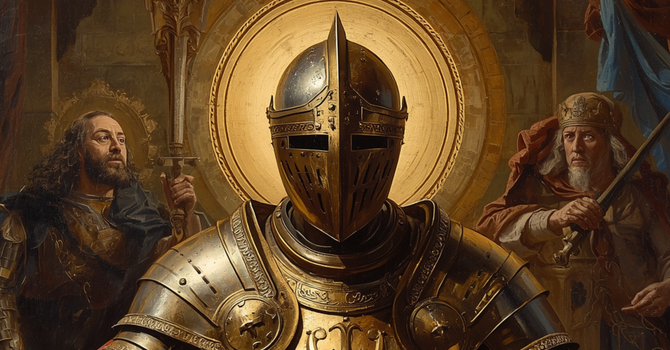 Armor of God Canvass Painting