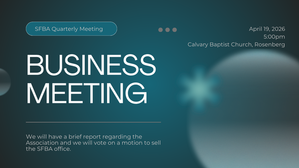 Quarterly Business Meeting