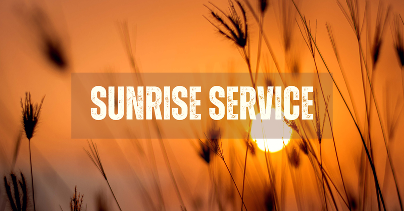 Sunrise Service