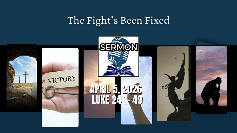 The Fight's Been Fixed