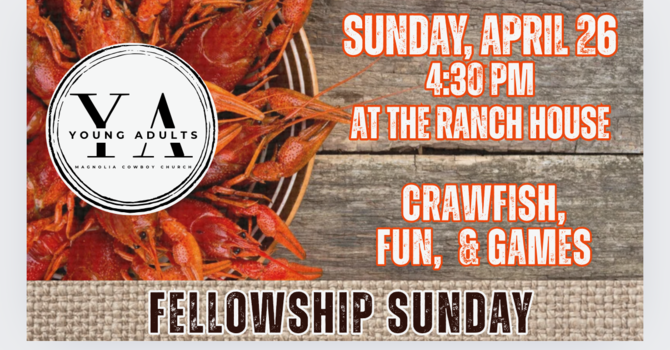 Young Adults Crawfish Boil