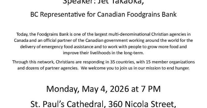 Canada Foodgrains Bank information night
