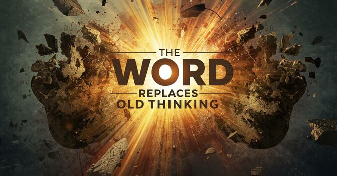 The Word Replaces Old Thinking image