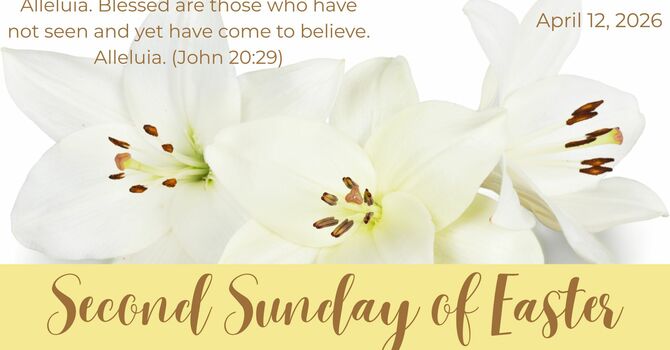 Second Sunday of Easter  image