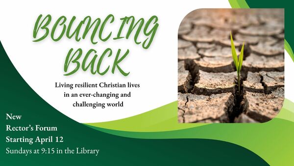Rector's Forum: Bouncing Back
