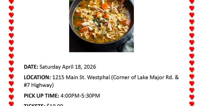 Take-Out Homemade Turkey Soup and a Roll