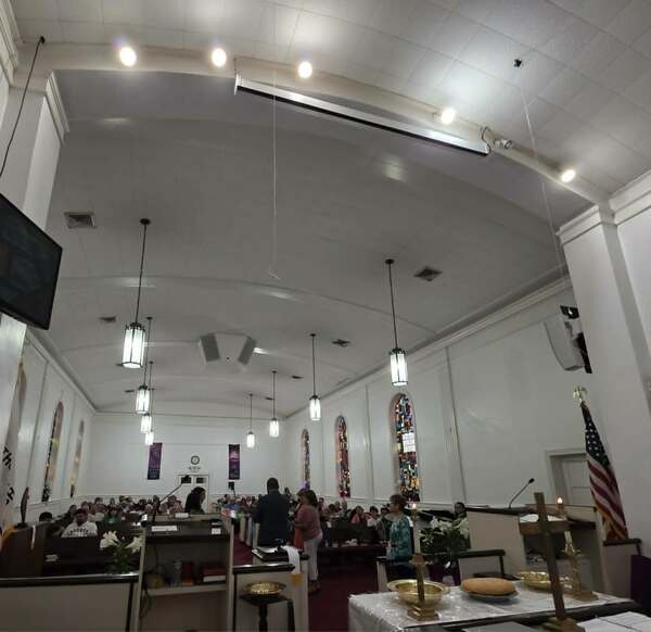 As seen from the choir!