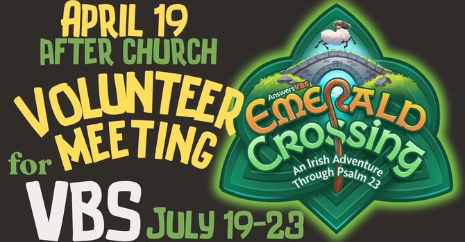 VBS Volunteer Meeting