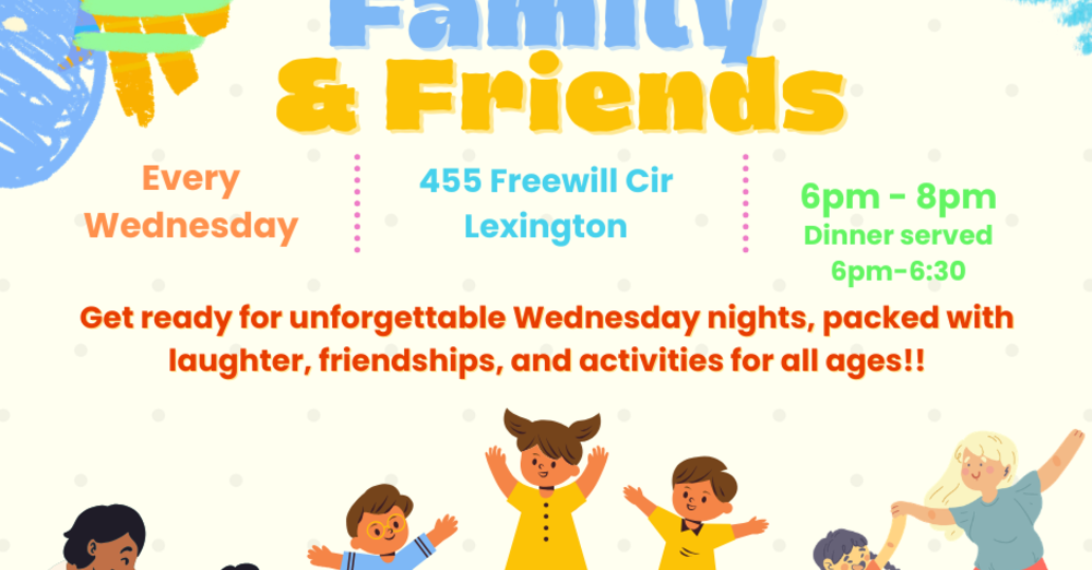 Faith, Family, and Friends