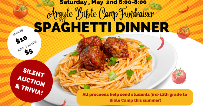 Spaghetti Dinner "Bible Camp" Fundraiser