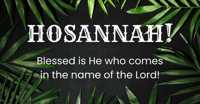 Hosannah!