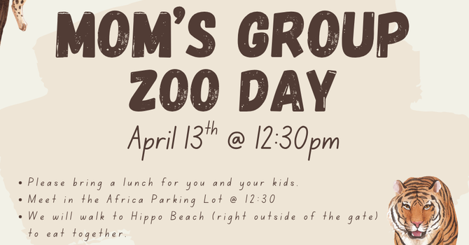 Mom's Group Zoo Day