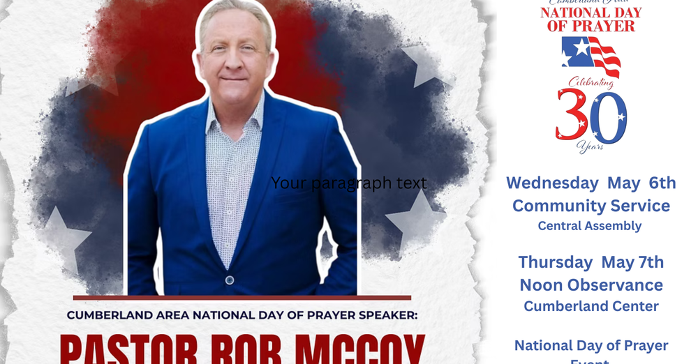 Cumberland Area National Day of Prayer Rally