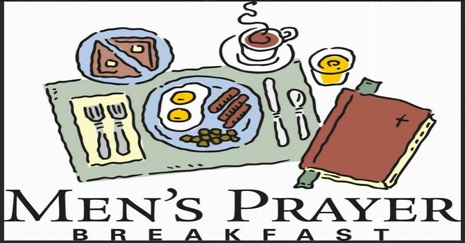 Sunday April 19, 2026 9am-10am - Men's Breakfast