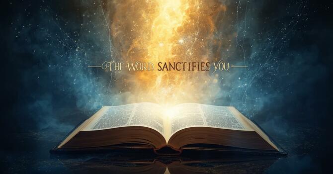 The Word Sanctifies You