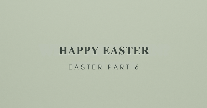 Happy Easter