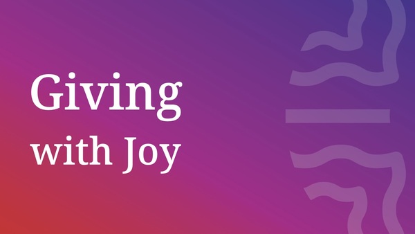 An Invitation to Share in Hope