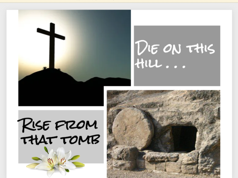 Die on This Hill... Rise from that Tomb