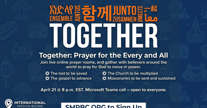 Global Missions Prayer Call