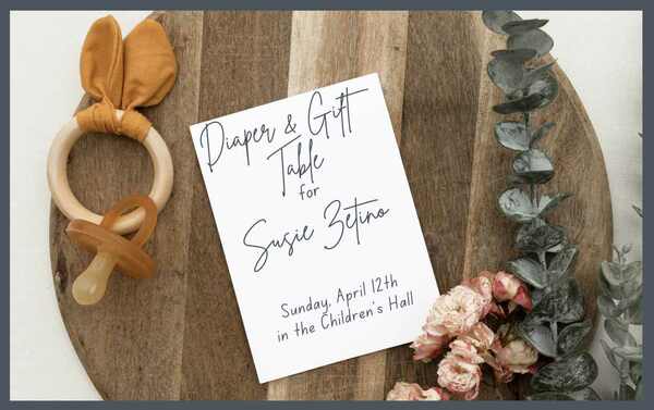 DIAPER TABLE FOR SUSIE ZETINO