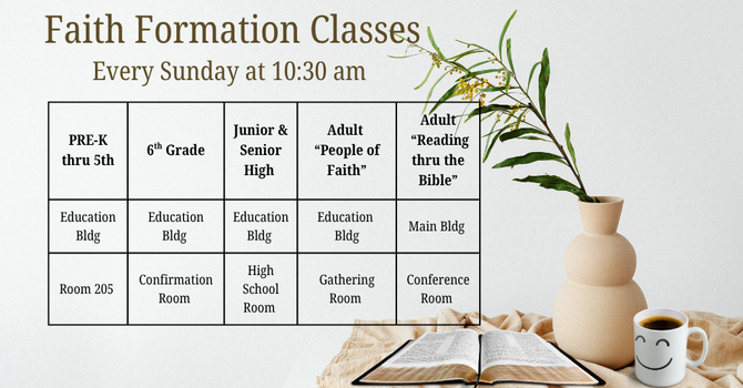 Faith Formation Classes