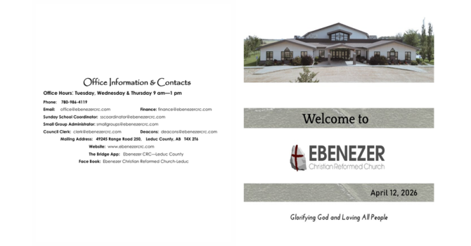 April 12, 202 Bulletin image