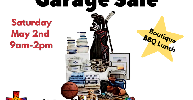 Anglican Church of the Advent Garage Sale 2026