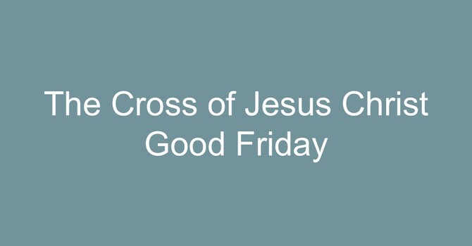 April 3, 2026 Good Friday