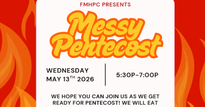 Join us for Messy Pentecost! image
