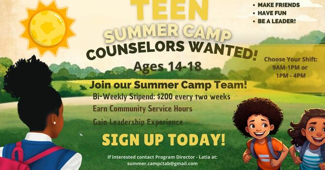 Teen - Summer Job Opportunity