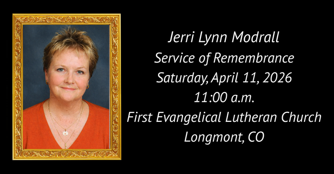 Jerri Lynn Modrall Service of Remembrance