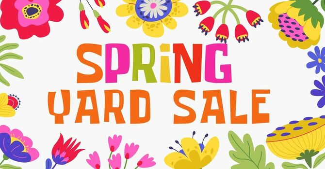 Spring Yard Sale