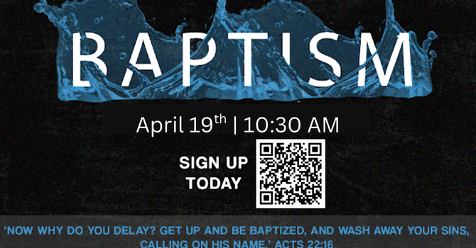 Baptism Sunday