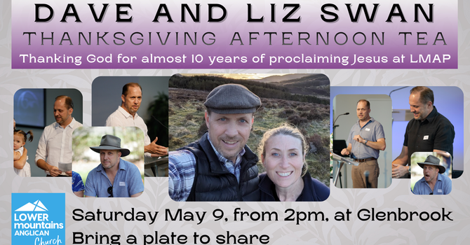 Dave and Liz Swan Thanksgiving Afternoon Tea