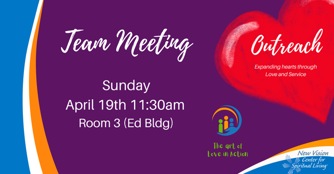 Outreach Team Meeting