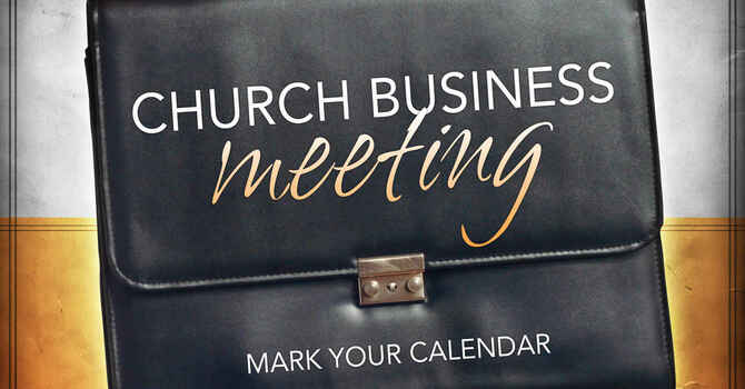 Quarterly Congregation Meeting