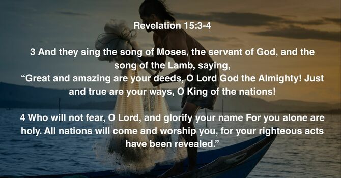 Revelation 15:3-4 image