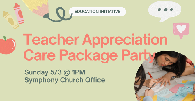 Teacher Appreciation Care Package Party