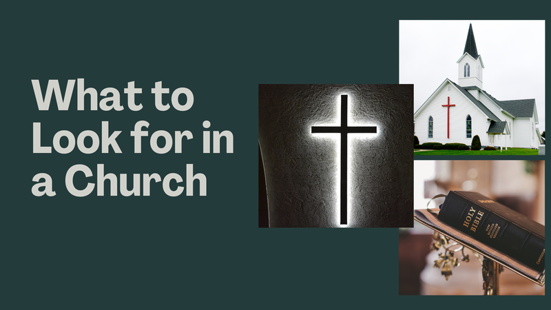 What to Look for in a Church