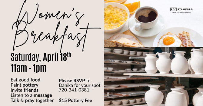 Women's Breakfast (with Pottery!)