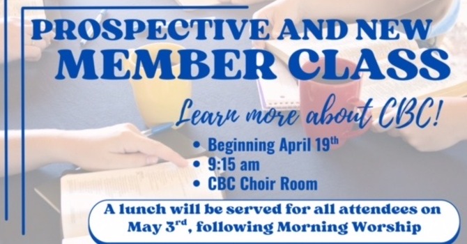 New/Prospective Members Class