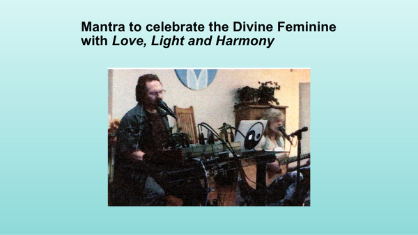 Mantra to celebrate the Divine Feminine