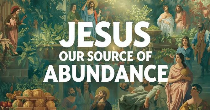 Jesus Our Source of Abundance